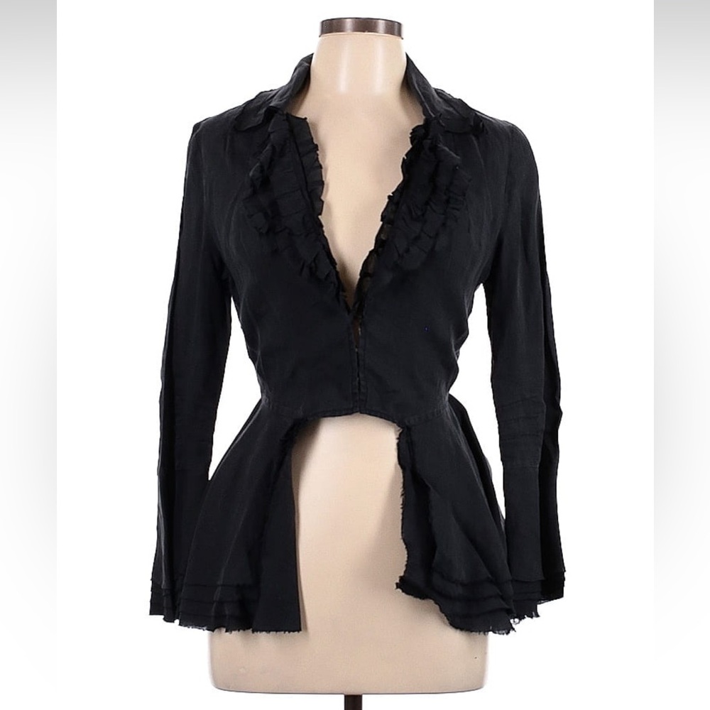 JARBO Long Sleeve Ruffle Blouse SIZE 6